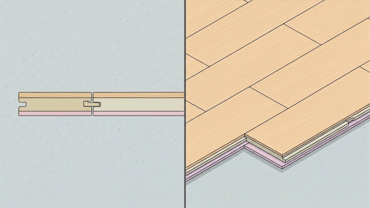 Adeus ao piso quebrado e ao pó de obra: o vinílico clicado transforma a sala quando o contrapiso está nivelado, seco e pronto para receber réguas novas