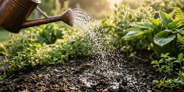Qual é o melhor momento para regar as plantas durante uma onda de calor, de acordo com especialistas?
