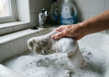 Como lavar meia branca encardida de forma rápida e eficiente