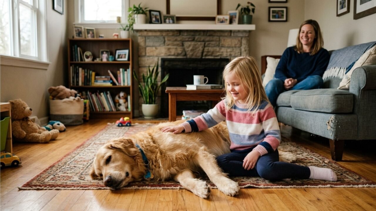 Raças de cães mais dóceis e equilibradas para famílias com crianças em casa, conheça as melhores opções para convívio seguro, carinhoso e cheio de companheirismo no dia a dia