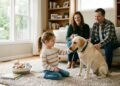 Raças de cães mais dóceis e equilibradas para famílias com crianças em casa, conheça as melhores opções para convívio seguro, carinhoso e cheio de companheirismo no dia a dia