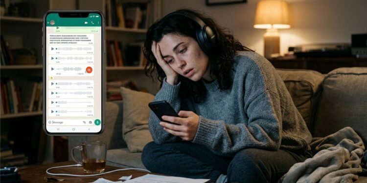 Estudos apontam que pessoas que demoram para responder áudios longos não são desinteressadas, mas podem estar lidando com maior saturação mental e sobrecarga cognitiva, o que afeta diretamente sua capacidade de processar e responder informações extensas com rapidez