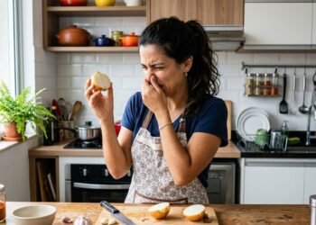 Como tirar o cheiro forte de cebola das mãos de forma rápida e eficaz usando truques simples da cozinha que eliminam o odor e deixam a pele com sensação de limpeza e frescor em poucos segundos