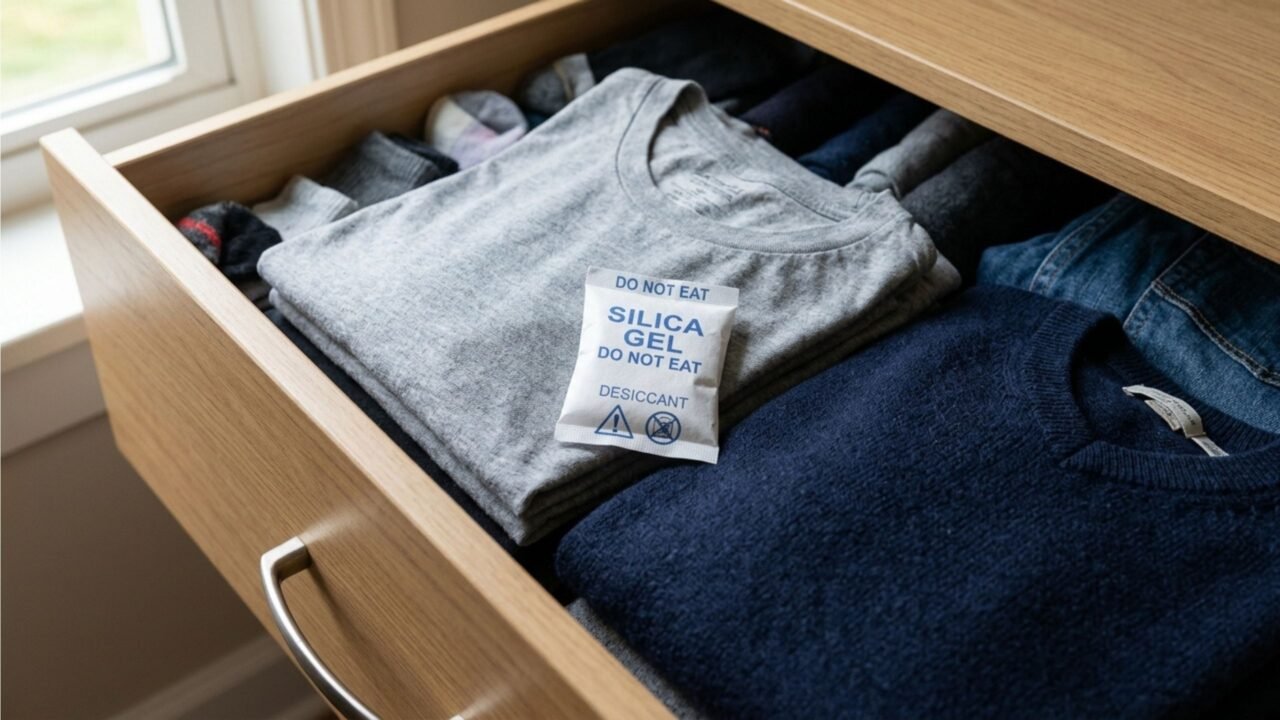 Não jogue fora! Esses pacotinhos de sílica gel têm usos surpreendentes e práticos no dia a dia, ajudando a proteger objetos da umidade, conservar itens e evitar danos silenciosos dentro de casa