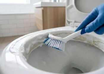 Uma faxineira de hotel revela o segredo para manter o vaso sanitário impecável: como remover calcário e manchas difíceis com mais facilidade, sem esforço excessivo e com resultados de limpeza profissional no dia a dia