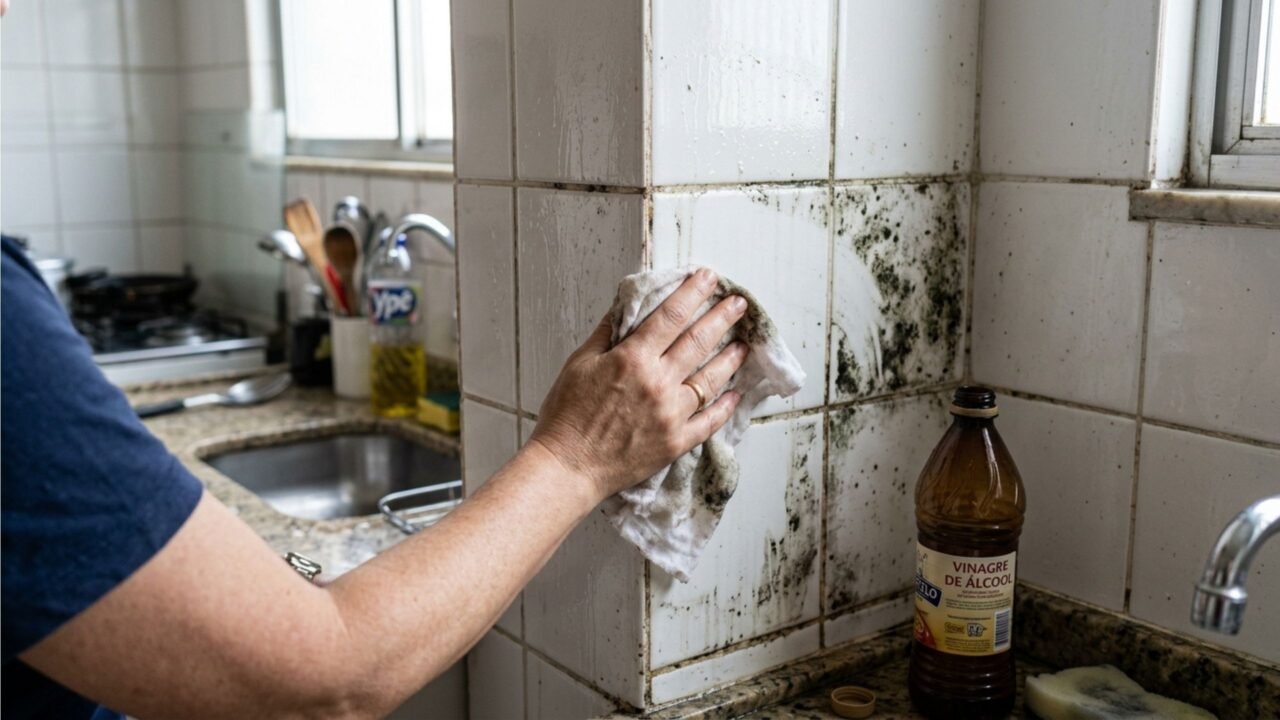 Este ingrediente comum da cozinha pode ajudar a remover o mofo de forma simples e eficaz, oferecendo uma alternativa prática para limpeza doméstica e ajudando a manter ambientes mais saudáveis e livres de umidade