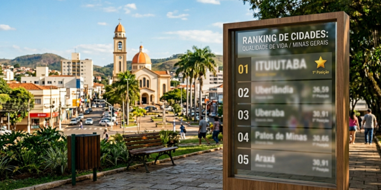 A cidade que subiu de 14º para o top 1º entre as mais seguras e tranquilas para viver em Minas Gerais