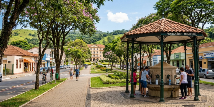 Com apenas 3,61 km², a menor cidade de São Paulo encanta com águas termais e ruas planejadas por especialistas