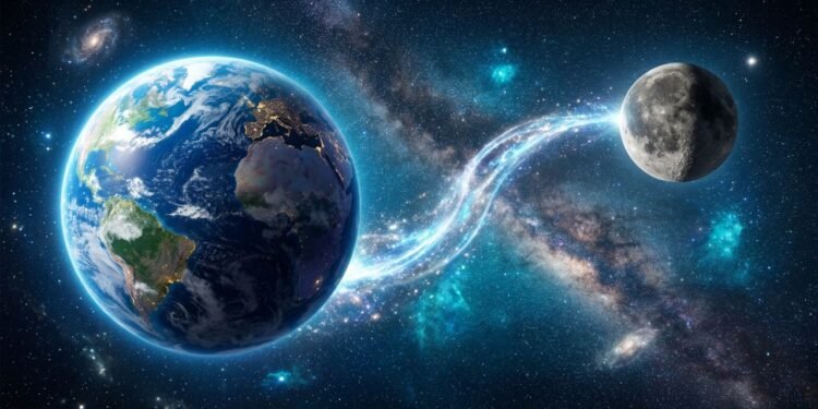 afastamento da Lua