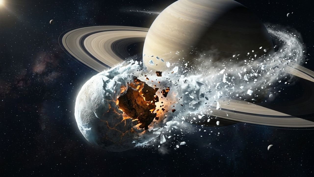 anéis de Saturno