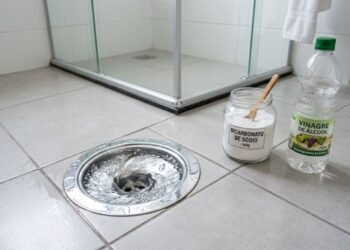 Como desentupir o ralo do chuveiro em minutos sem usar produtos químicos fortes