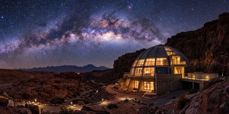 bunker no Atacama