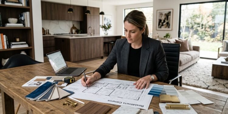 Quanto cobra uma designer de interiores para fazer o projeto de uma casa de 80m2?