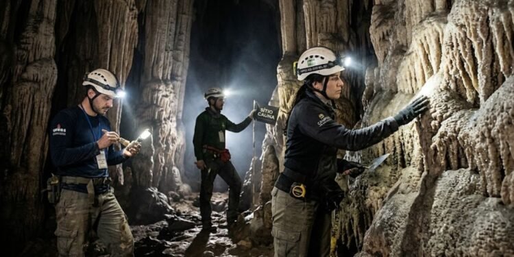caverna pré-histórica selada