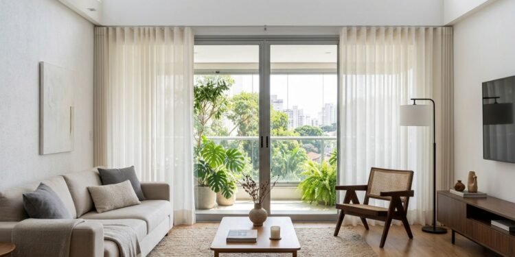 A solução japonesa elegante que está fazendo muita gente abandonar as cortinas convencionais