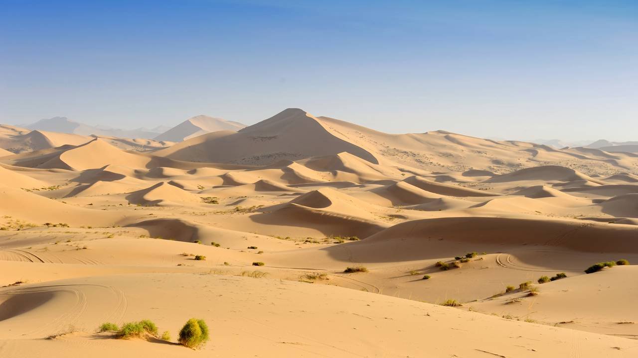 poeira do deserto altera