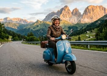 distância de Vespa