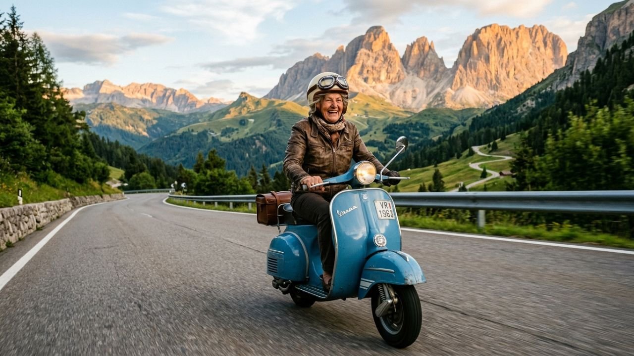 distância de Vespa