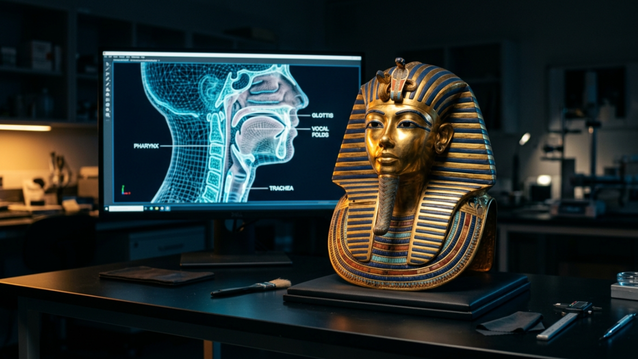 Cientistas conseguem recriar o som da voz de uma múmia de 3 mil anos usando tomografia computacional