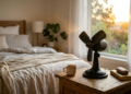 O botão pouco usado do ventilador que ajuda a refrescar melhor o quarto em noites muito quentes
