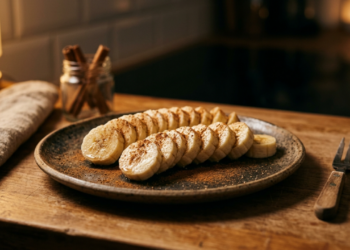 Por que recomendam comer banana com canela à noite para acordar mais disposto no dia seguinte