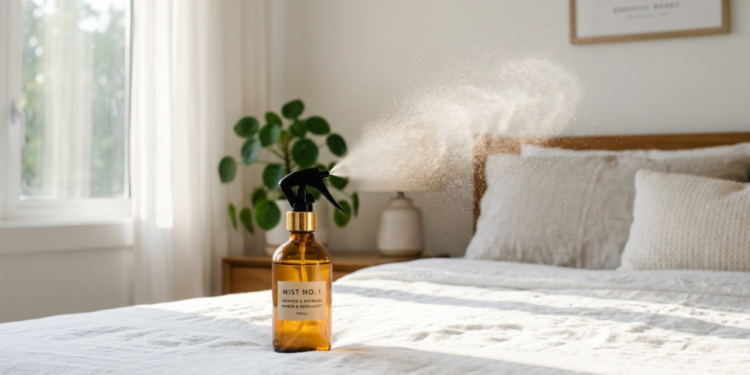 Poucos sabem como fazer em casa o spray de lençol que deixa o quarto com cheiro de casa arrumada