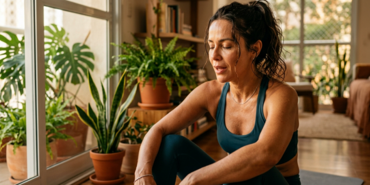 Os 3 melhores exercícios em casa para acelerar o metabolismo depois dos 40 anos