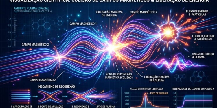 forte explosão solar