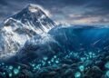 fósseis no Monte Everest