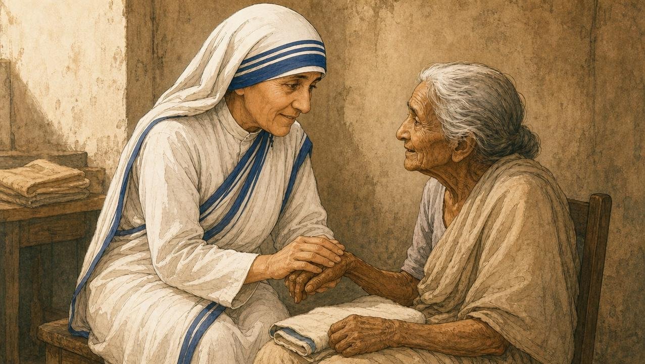 Frase do dia, de Madre Teresa: nem todos nós podemos fazer grandes ...