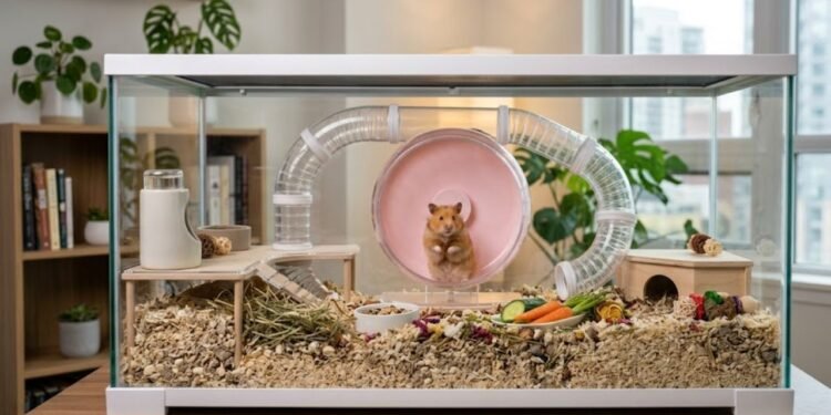 O Hamster destaca-se como a opção número um para quem busca um pet sem complicação