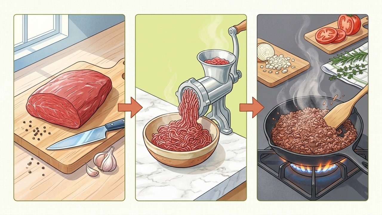 As 3 melhores carnes para carne moída, segundo açougueiros e nutricionistas