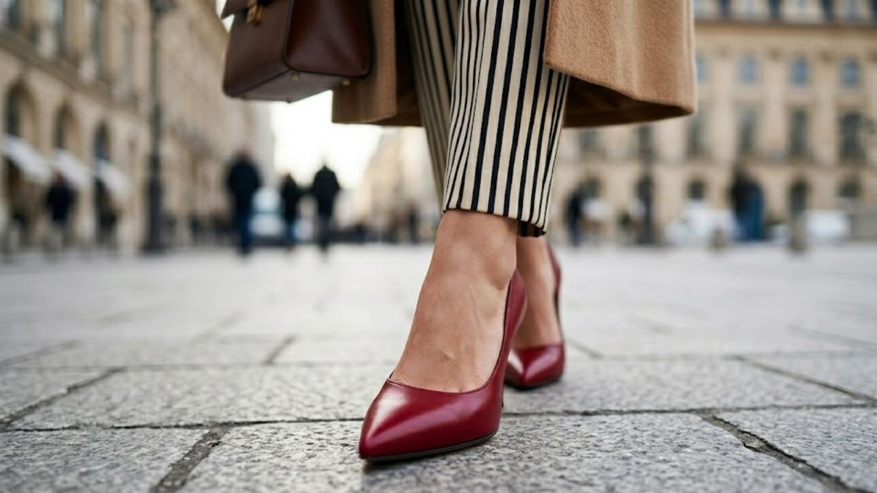looks com sapato vermelho