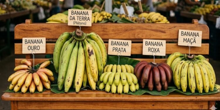 melhores espécies de banana