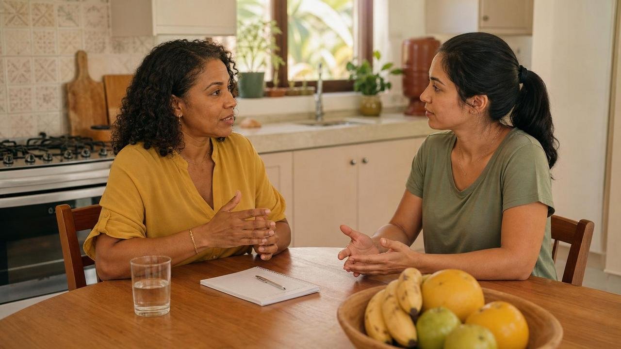 Conversas objetivas sobre regras e despesas reduzem atritos na convivência.