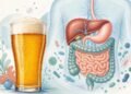 O que a cerveja faz no intestino e também no fígado