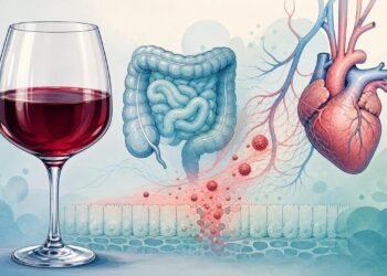 O que o vinho tinto em excesso provoca no intestino e na saúde cardiovascular