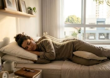 Fisioterapeuta explica qual é a posição mais saudável para dormir e acordar sem dores