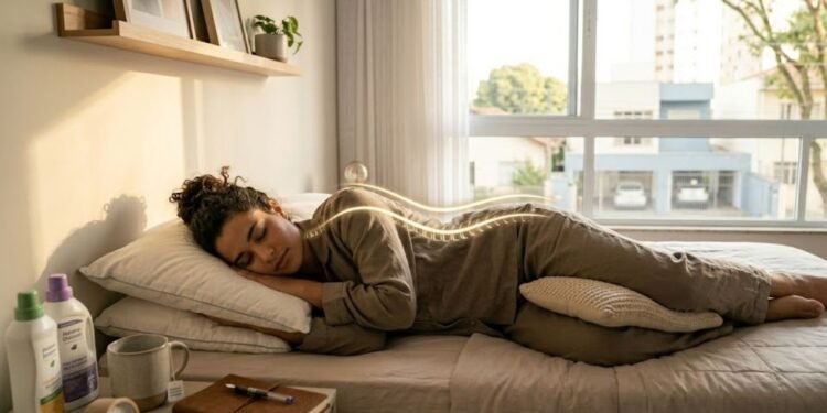 Fisioterapeuta explica qual é a posição mais saudável para dormir e acordar sem dores