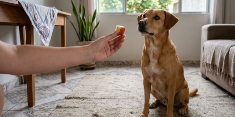 A inclusão de petiscos naturais na dieta canina deve ser feita com critério para evitar desconfortos gástricos nos animais