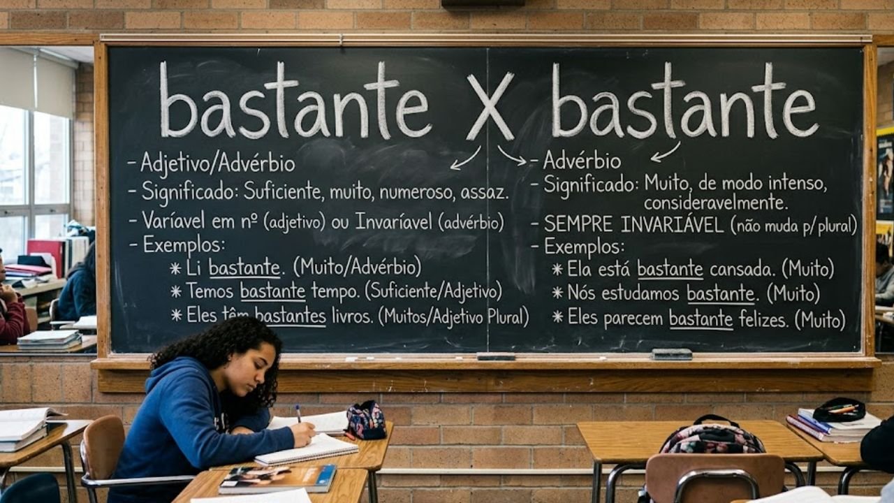 quando usar bastante ou bastantes