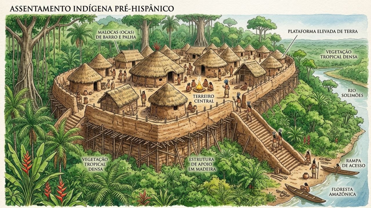 Arqueólogos encontram ruínas antigas embaixo da Floresta Amazônica