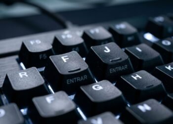 relevos do teclado