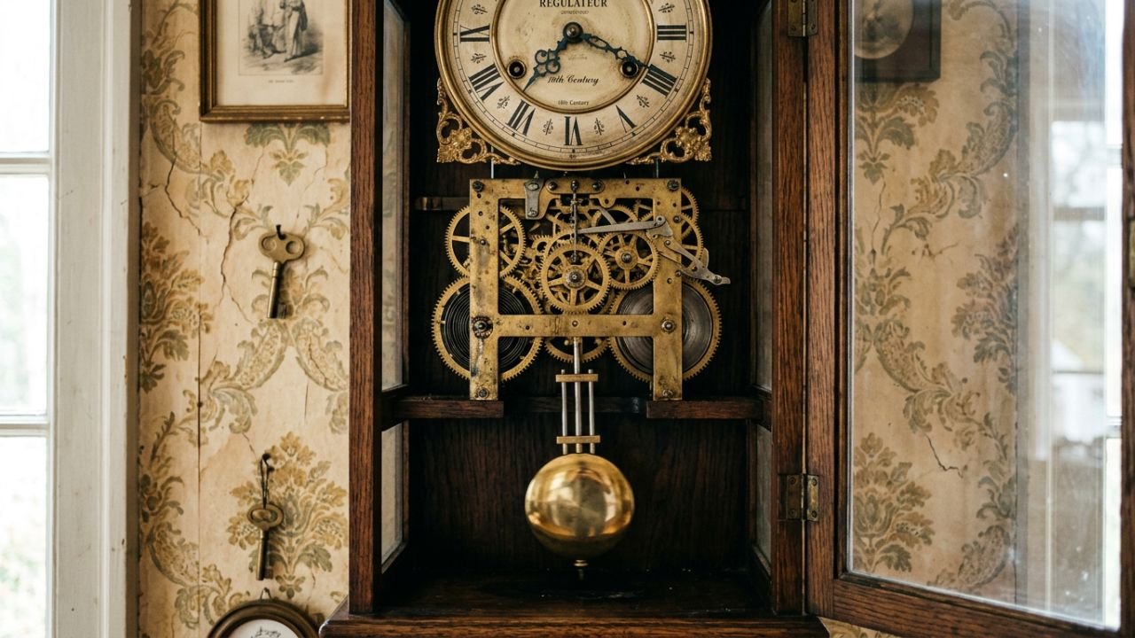 O que significa ter um relógio de parede antigo em casa