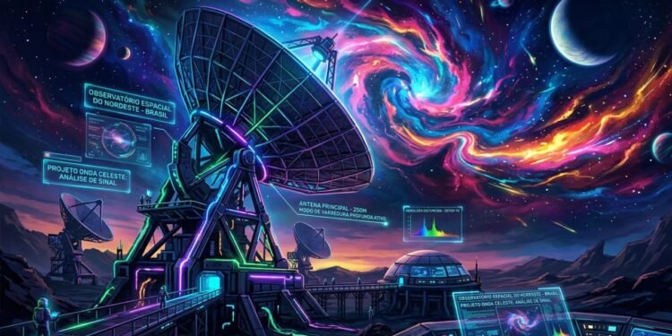 sinais alienígenas no espaço