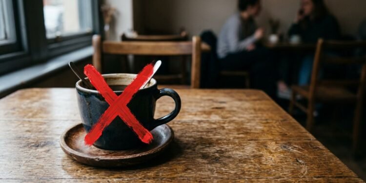 trocar o café por chás