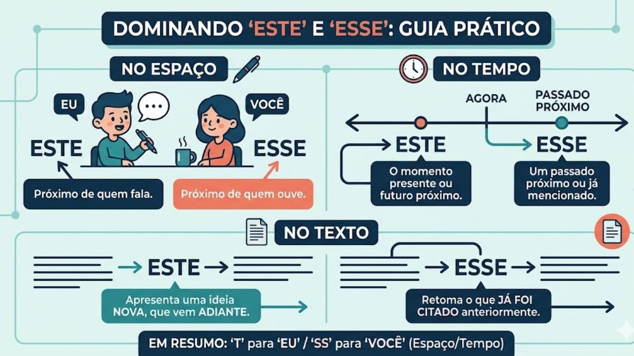 uso de este e esse