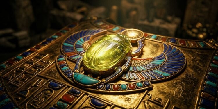 vidro de Tutankhamon