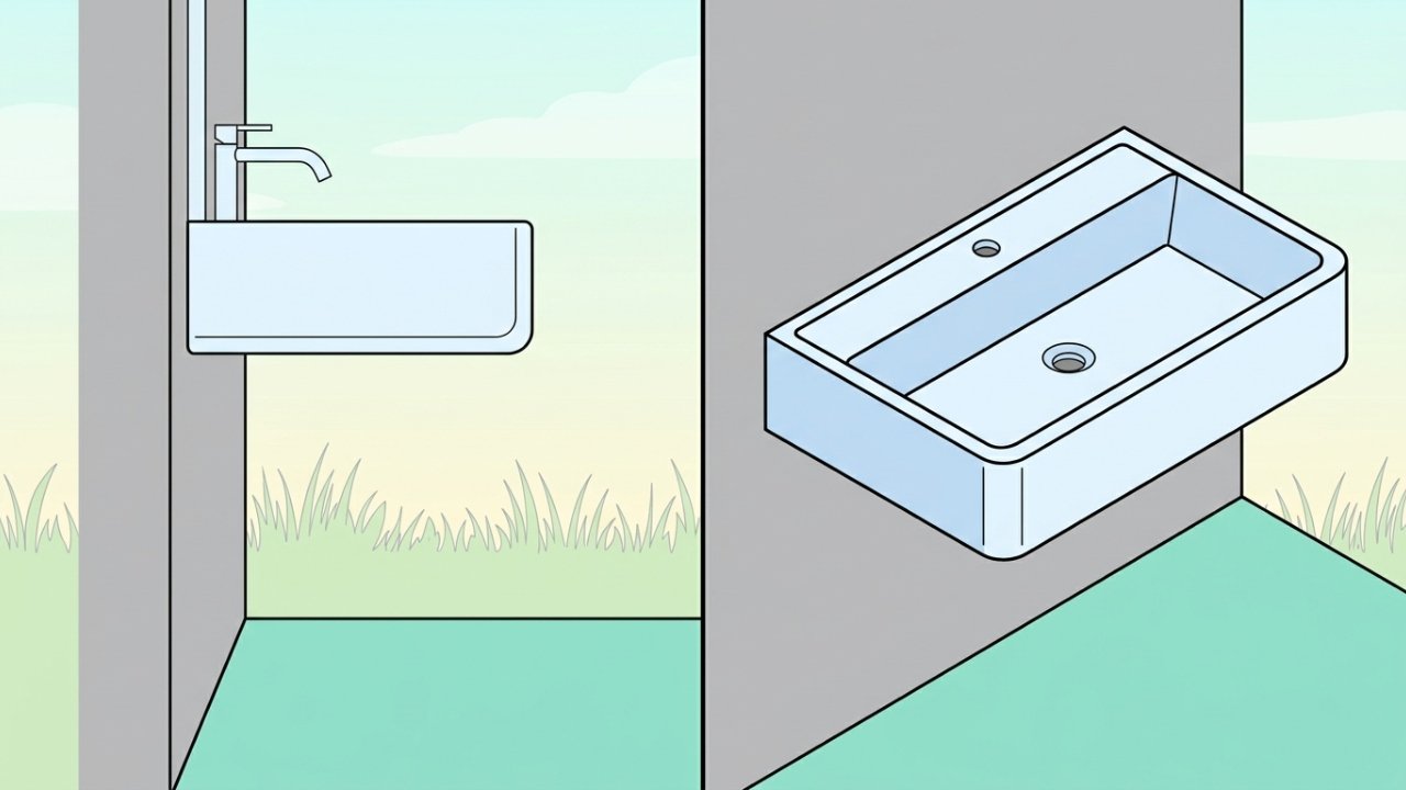 Adeus às pias tradicionais: a tendência prática e elegante que vai transformar seu banheiro