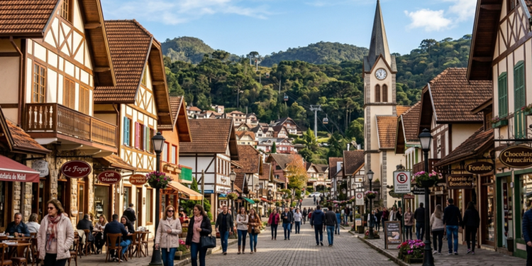 A “Suíça Brasileira” congela no inverno e se torna um dos destinos mais visitados do país ao ultrapassar 4 milhões de turistas anuais